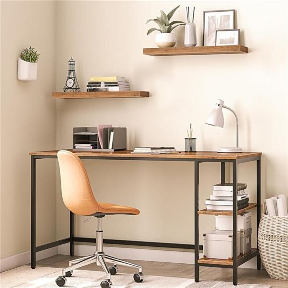 Floating Shelves for Wall, Wall Mounted Shelf Set of 2, 23.6" Hanging Shelf - Picture 6 of 7